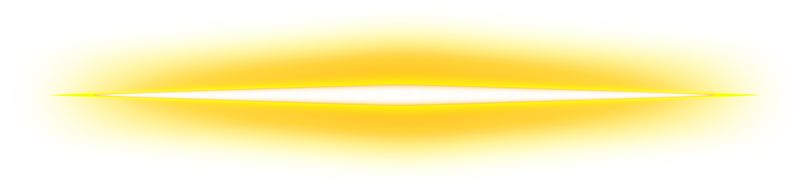 Glowing Yellow Neon Line